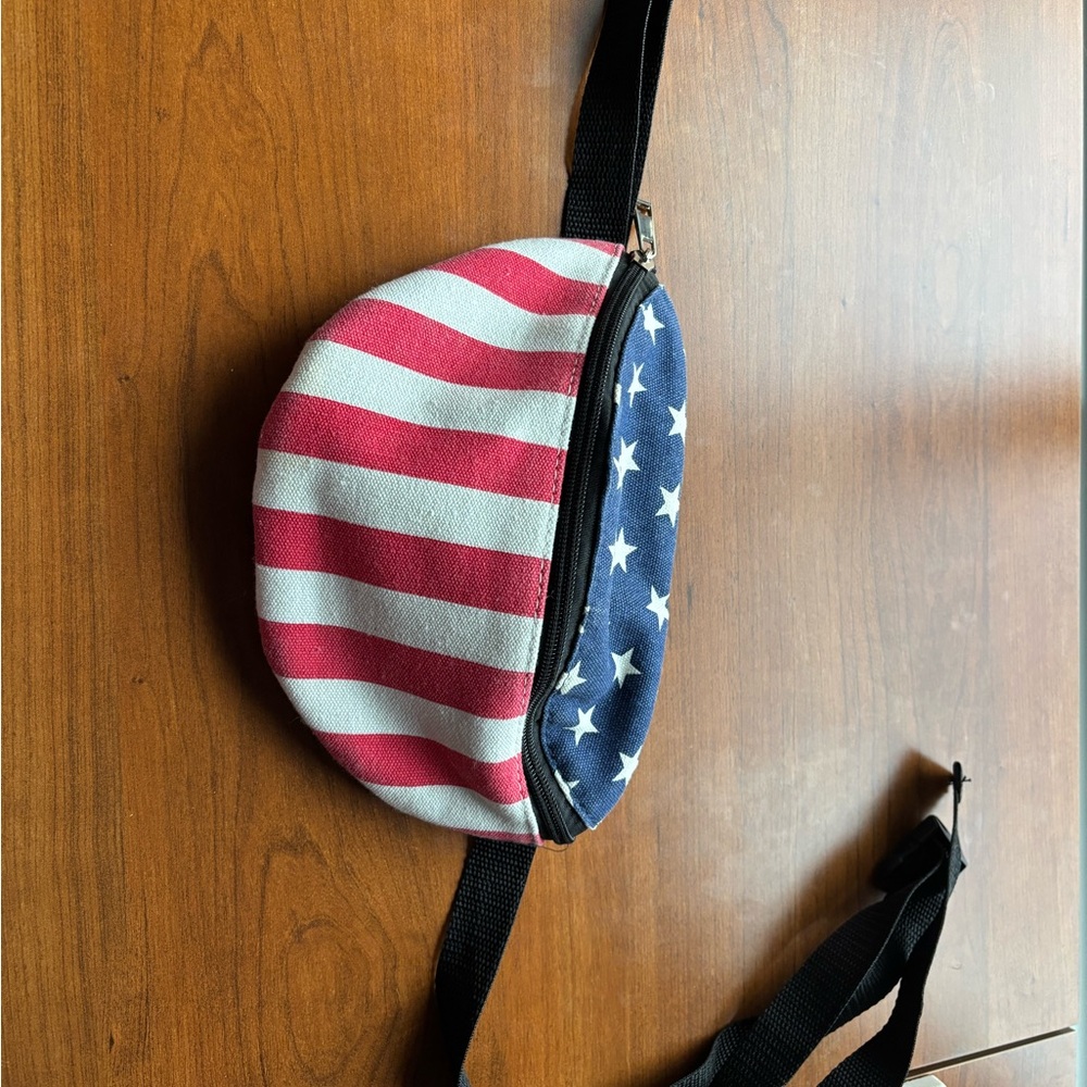 American Flag Fanny Pack